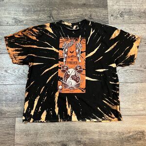 Disney’s Nightmare Before Christmas Halloween Town Graveyard Tie-Dye T-Shirt 2XL